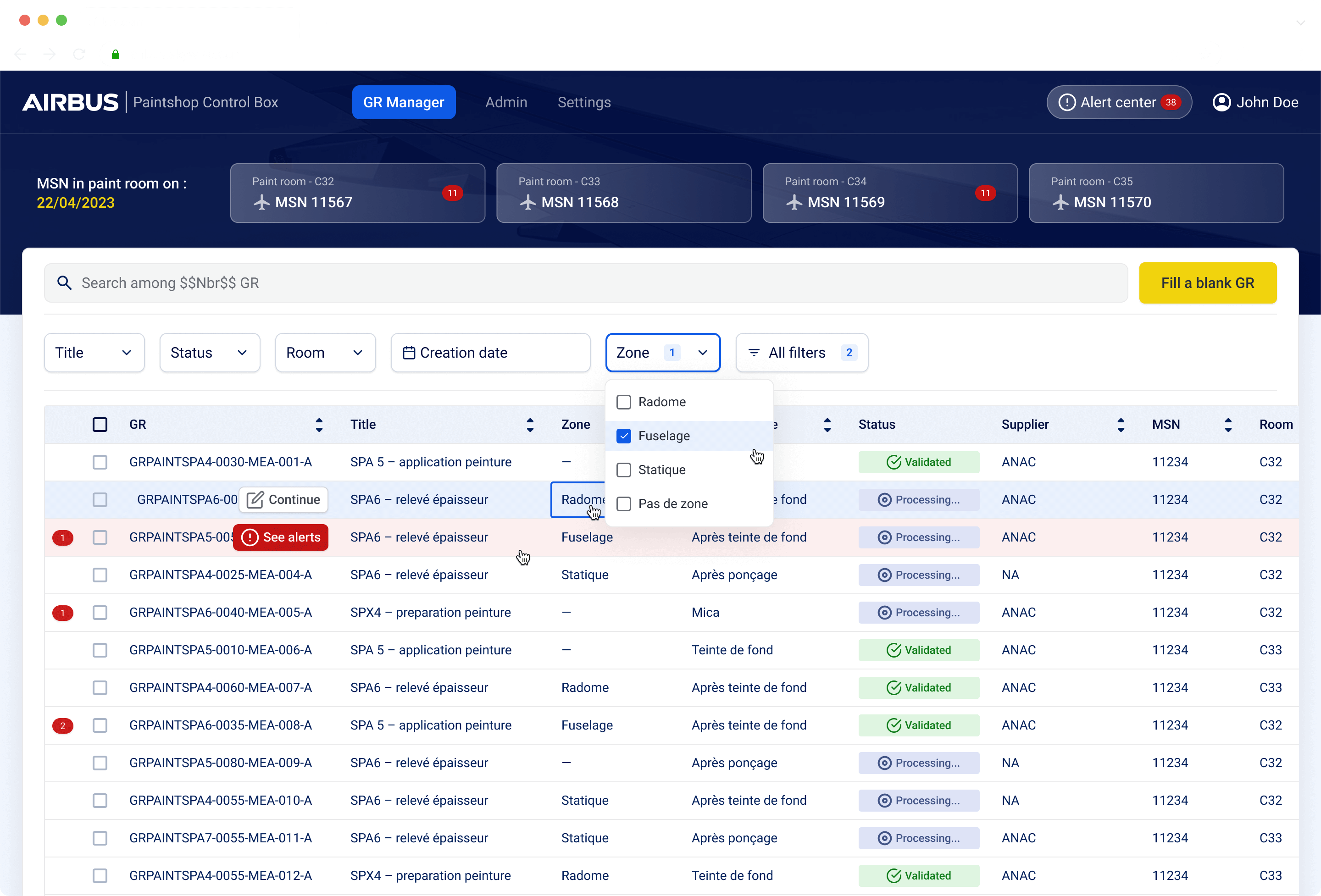 Airbus — use case 6