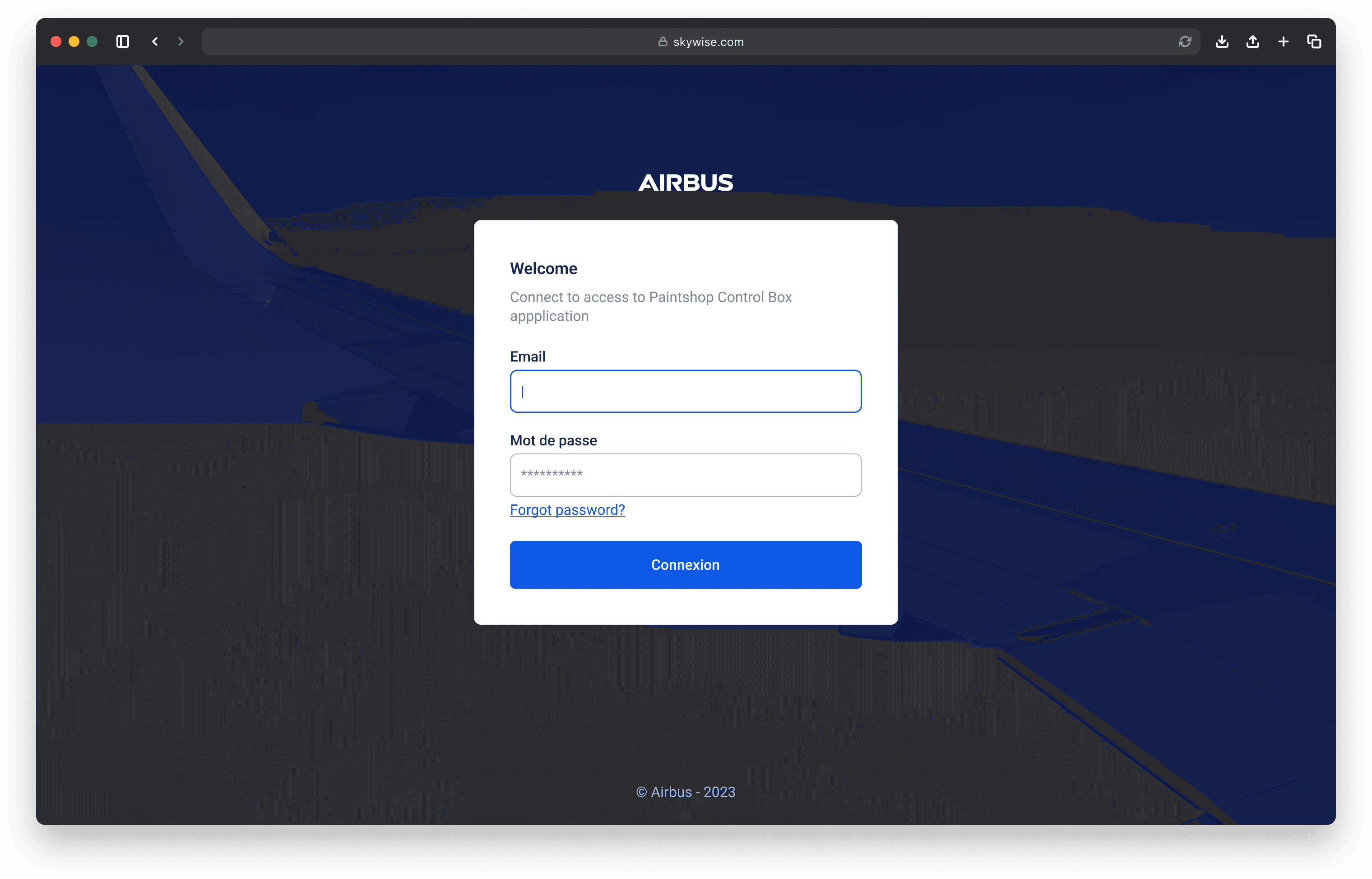 airbus — login