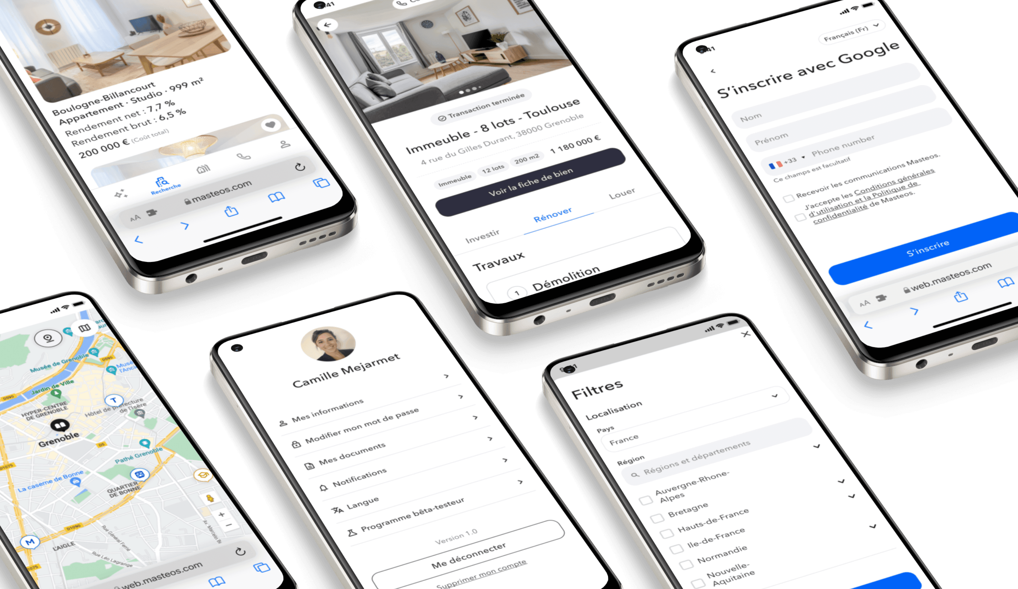 Masteos — design system